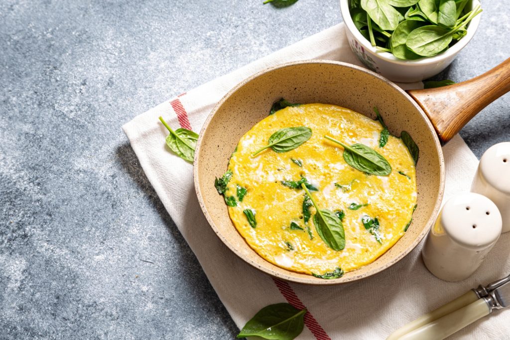 Omlet sa spanaćem
