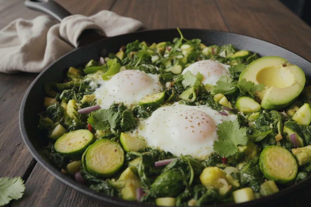 Recept za zelenu šakšuku